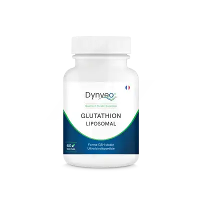 Dynveo GLUTATHION liposomal naturel 150mg 60 gélules