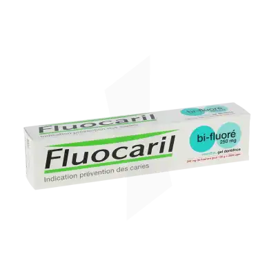 Fluocaril Bi-fluoré 250 Mg Gel Dentifrice Menthe T/125ml à TOURS