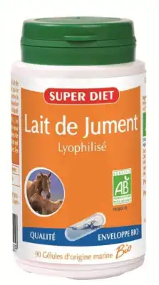 Superdiet Lait De Jument Bio Gélules B/90 à VALENCE