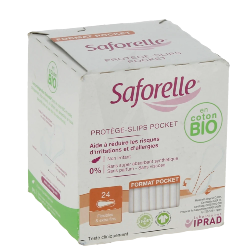 Saforelle Coton Protect Protège-slip Pocket B/24