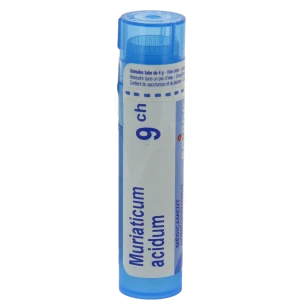 Boiron Muriaticum Acidum 9ch Granules Tube De 4g