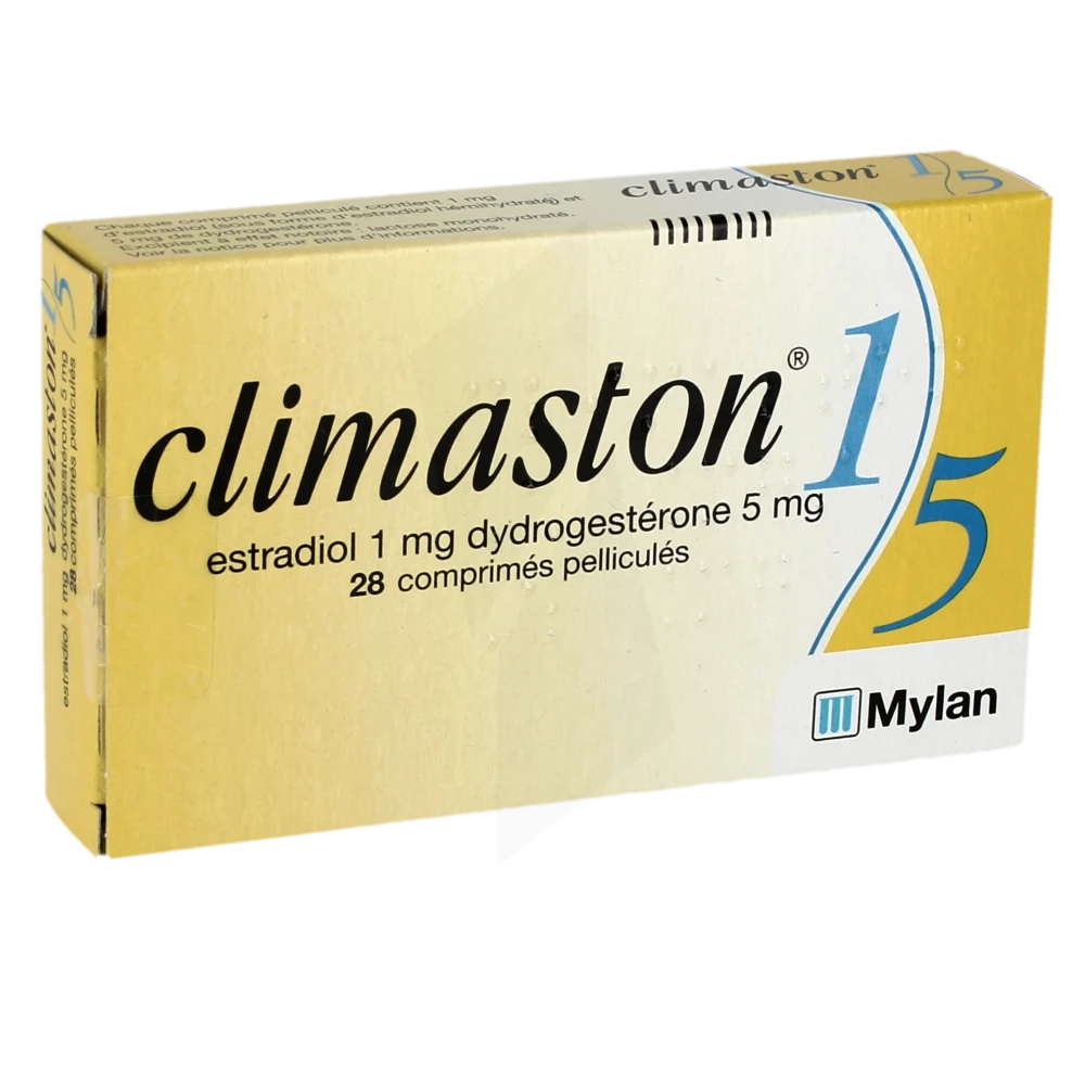 Climaston 1 Mg/5 Mg, Comprimé Pelliculé