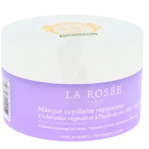 La Rosée Masque Capillaire Réparateur Bio Rechargeable Pot/200g à STRASBOURG