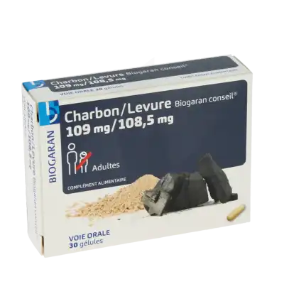 Biogaran Conseil Charbon Levure Gél B/30 à LES-PAVILLONS-SOUS-BOIS