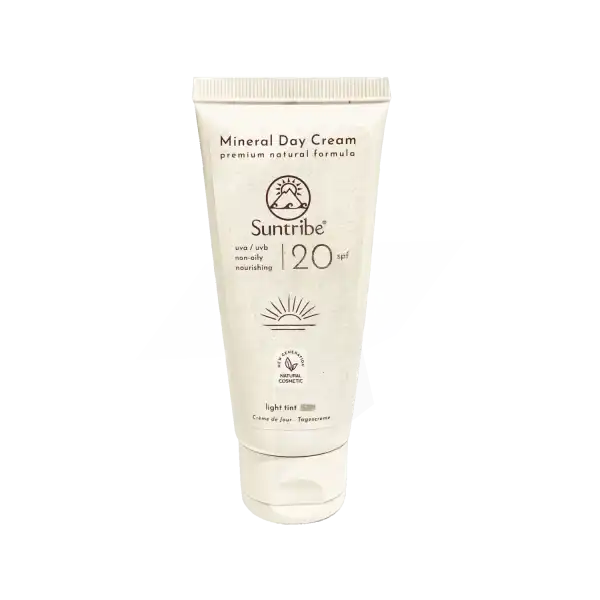 Suntribe Crème De Jour Minérale Naturelle Suntribe Spf20 40ml