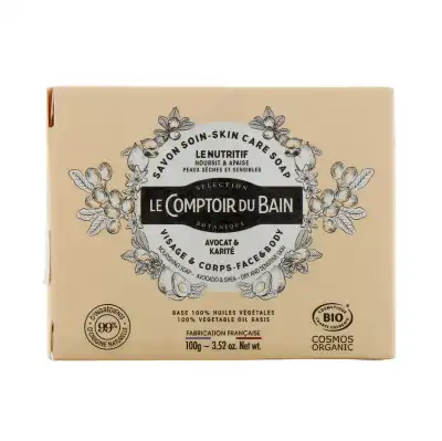 Le Comptoir Du Bain Savon Soin Bio Nutritif 100 G à ROCHEMAURE