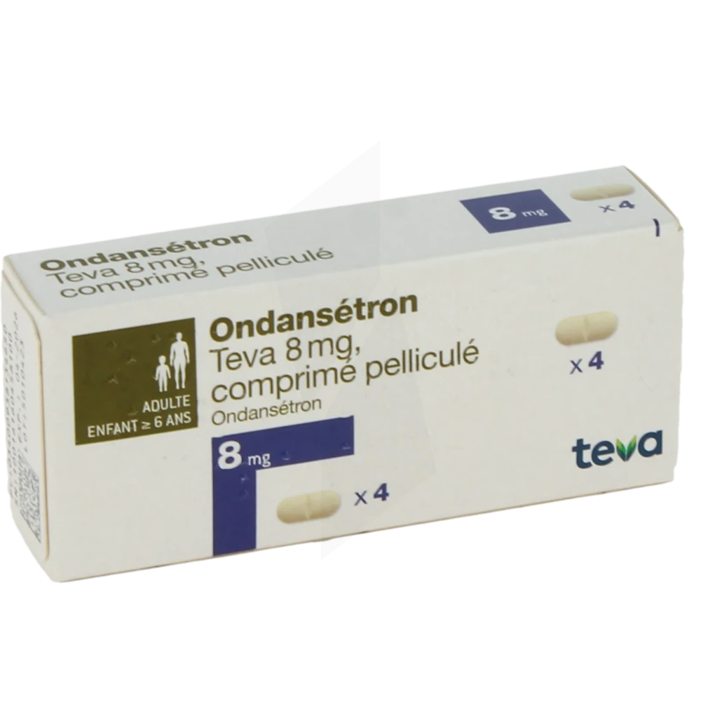 Ondansetron Teva 8 Mg, Comprimé Pelliculé