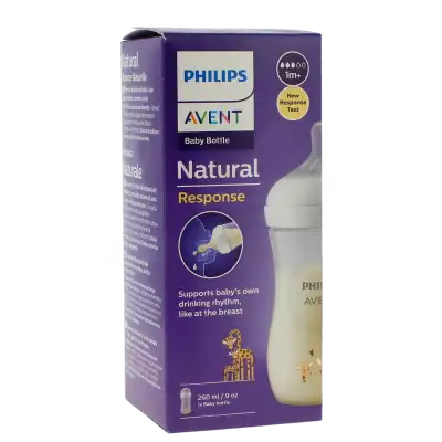 Avent Bib Nat Response 260 Ml Girafe à Maisons Alfort