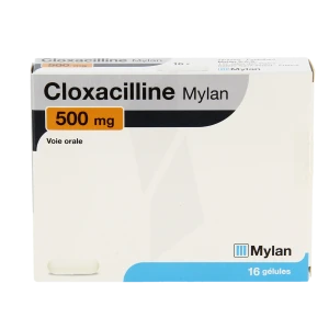 Cloxacilline Viatris 500 Mg, Gélule