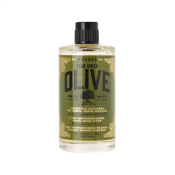 Korres Huile Nourrissante 3 En 1 Visage Corps Et Cheveux Olive 100ml