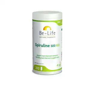 Be-life Spiruline 500 Bio Tablettes B/200 à Serris