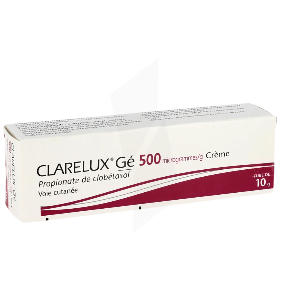 Clarelux 500 Microgrammes/g, Crème