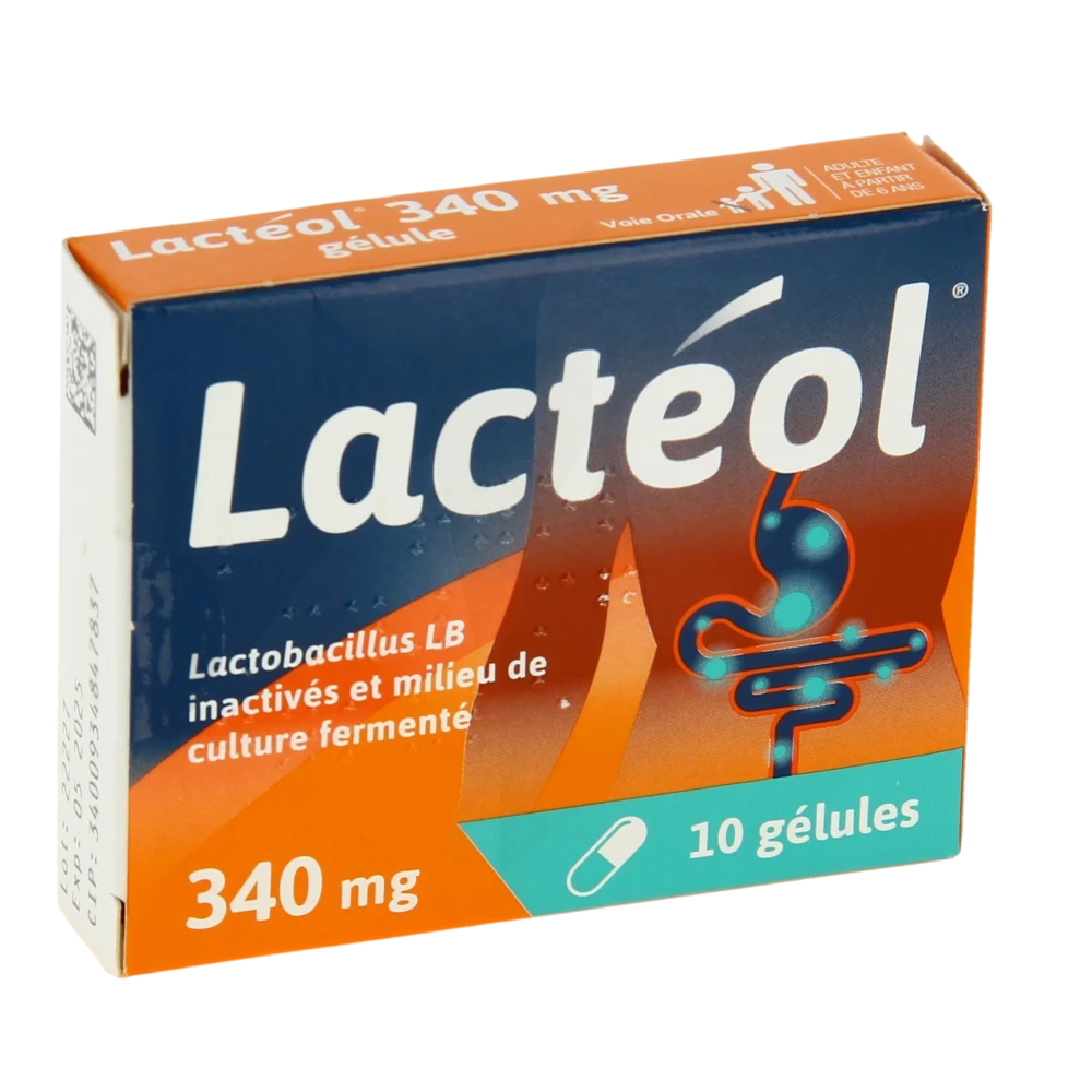 Lacteol 340 Mg, 10 Gélules