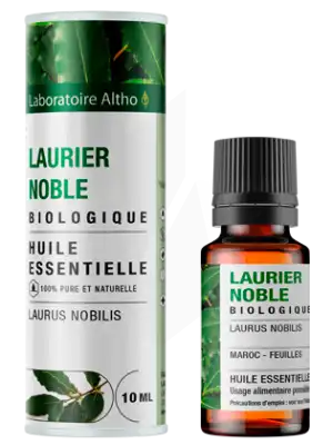 Laboratoire Altho Huile Essentielle Laurier Noble Bio 10ml à Bordeaux