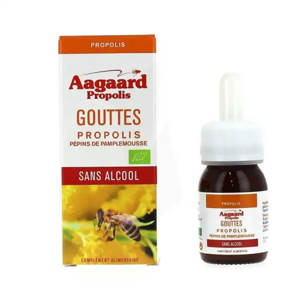 Aagaard Gouttes Propolis + Pépins De Pamplemousse 30ml