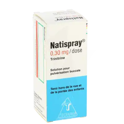 NATISPRAY 0,30 mg/dose, solution pour pulvérisation buccale