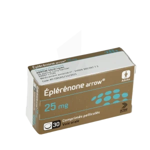 Eplerenone Arrow 25 Mg, Comprimé Pelliculé