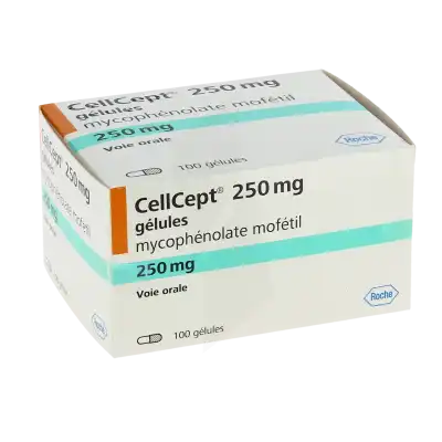 Cellcept 250 Mg, Gélule à SAINT-SAENS