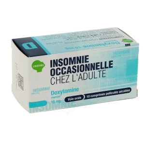 Doxylamine Cristers 15 Mg, Comprimé Pelliculé Sécable