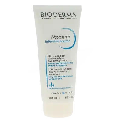 Bioderma Atoderm Intensive Baume Nourrissant Peau Tendance Eczéma Atopique 200 Ml à BIGANOS
