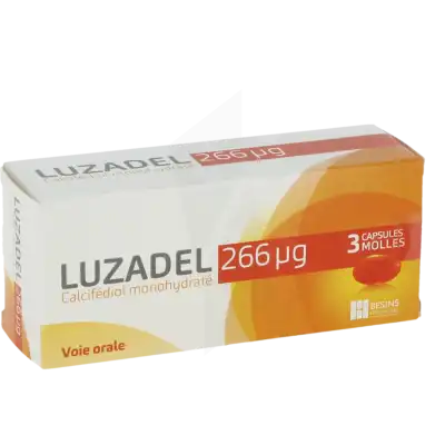 Luzadel 266 Microgrammes, Capsule Molle à CHAMPAGNOLE