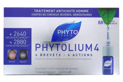 Phytolium 4 Concentre Intensif Phyto 12 X 3,5ml à MONTAIGUT-SUR-SAVE