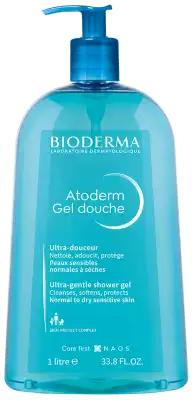 Acheter ATODERM Gel douche nettoyant douceur peau sèche Fl pompe/1L à HEROUVILLE ST CLAIR