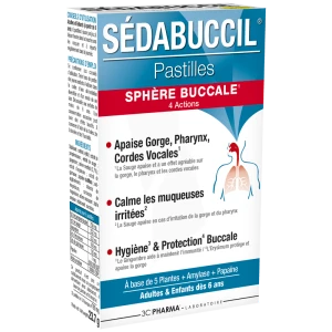 Sedabuccil Pastilles à Sucer Sphère Buccale Menthol B/30