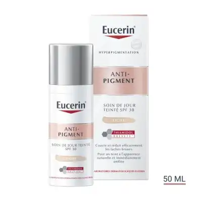 Eucerin Anti-pigment Jour Cr Soin TeintÉ Light Fl Pompe/50ml à Annecy