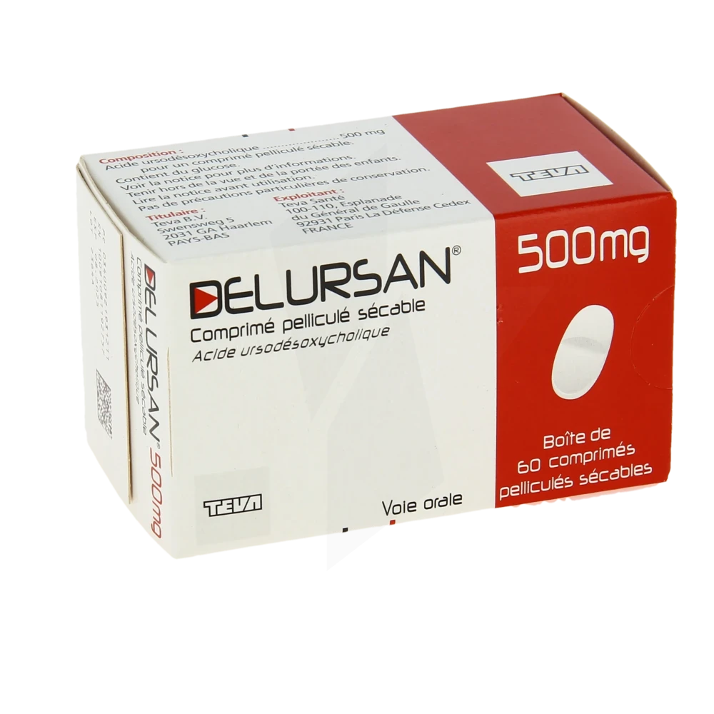 Delursan 500 Mg, Comprimé Pelliculé Sécable