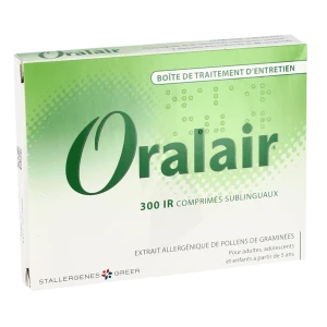 Oralair 300 Ir, Comprimés Sublinguaux