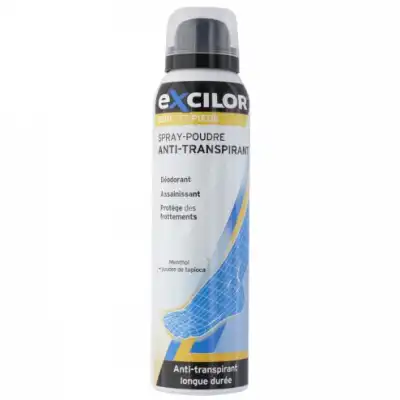 Excilor Spray Poudre Anti-transpirant 150ml à Agen