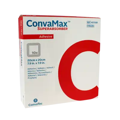 Convamax Pans Hydroc Adh Sté 20x20cm B/10 à MARSEILLE