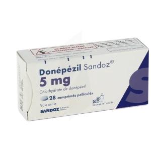 Donepezil Sandoz 5 Mg, Comprimé Pelliculé