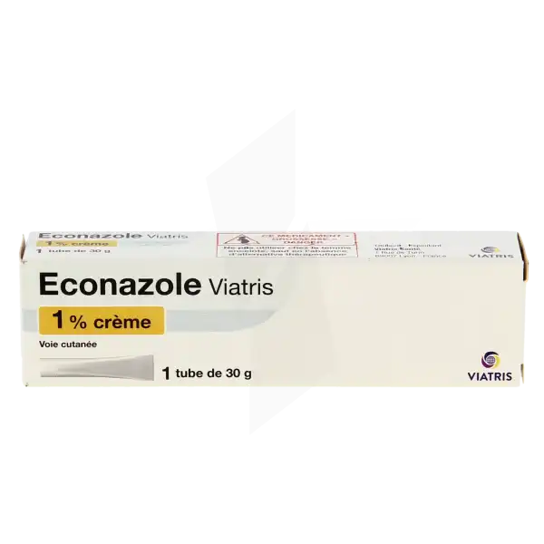 Econazole Viatris 1 %, Crème