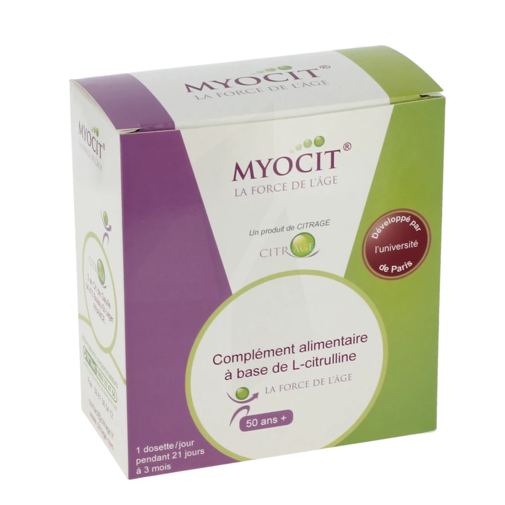 Myocit Pdr 21dosettes/3,5g