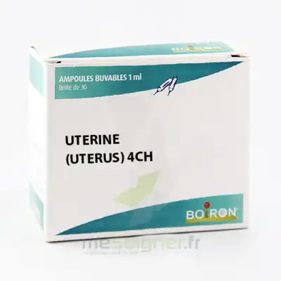 Boiron Uterine 4ch Solution Buvable En Ampoules Boîte De 30 Ampoules à Istres