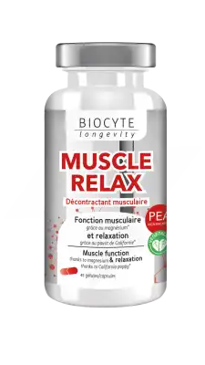 Biocyte Muscle Relax Gélules B/45 à VILLENAVE D'ORNON