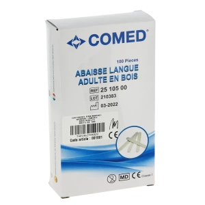 Sanipharm Abaisse-langue Bois Adulte B/100