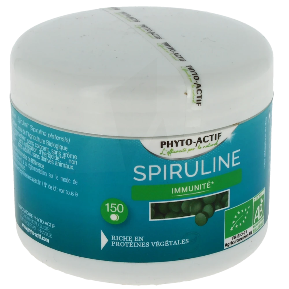 Phyto-actif Spiruline Ecofert Cpr Pilulier/150