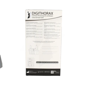 Digithorax Ceinture Thoracique Noir H25cm T3