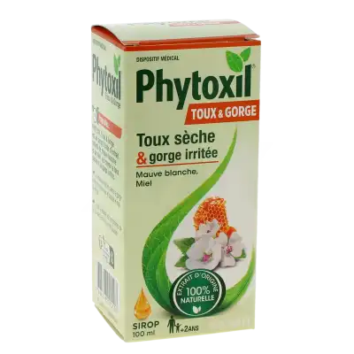 Phytoxil Toux Et Gorge Sirop Adulte Enfant +2 Ans Falcon De 100 Ml à LACROIX-FALGARDE