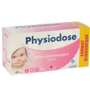 Physiodose Solution Sérum Physiologique 40unidoses/5ml à Ferney-Voltaire