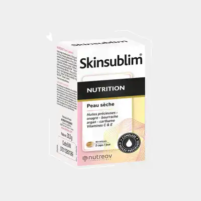 Nutreov Skinsublim Nutrition Caps B/40 à Dreux