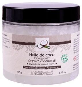Haut Segala Huile Coco Certifié Bio Pot/175g