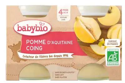 Babybio Pot Pomme Coing à Angers