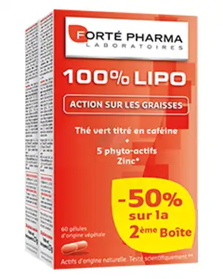 Forte Pharma 100% Lipo Gelules Le Lot De 2 à LES ANDELYS