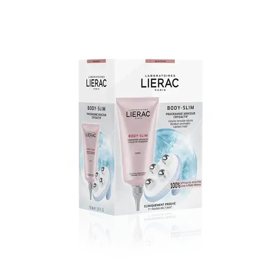 Liérac Body-slim Minceur Cryoactif Coffret T/150ml+roller