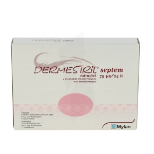 Dermestril Septem 75 Microgrammes/24 Heures, Dispositif Transdermique