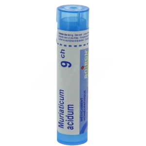 Boiron Muriaticum Acidum 9ch Granules Tube De 4g